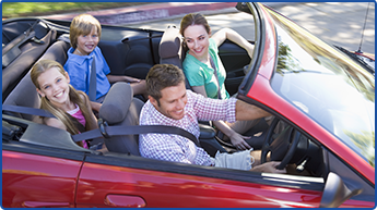 Family In a Car